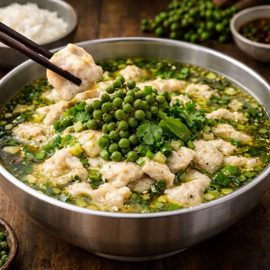 Fragrant Green Peppercorn Broth （藤椒鲜香汤底）